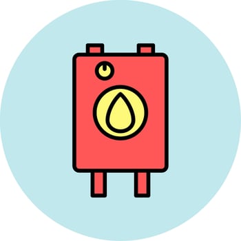 Boiler Icon Design vector