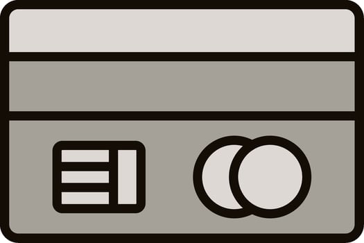 Credit Card Icon Design vector