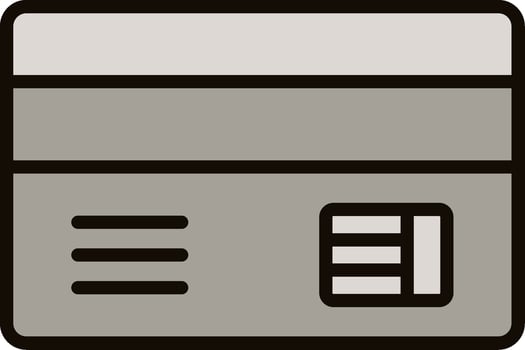 Credit Card Icon Design vector