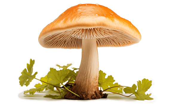 mushroom on a white background, isolated, png