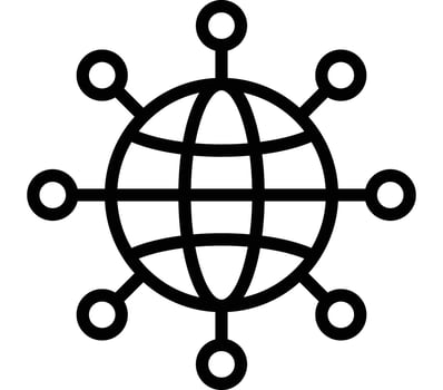 Scalability Icon Design vector