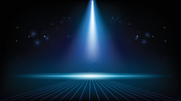 Abstract product showcase technology background Hi-tech communication vector
