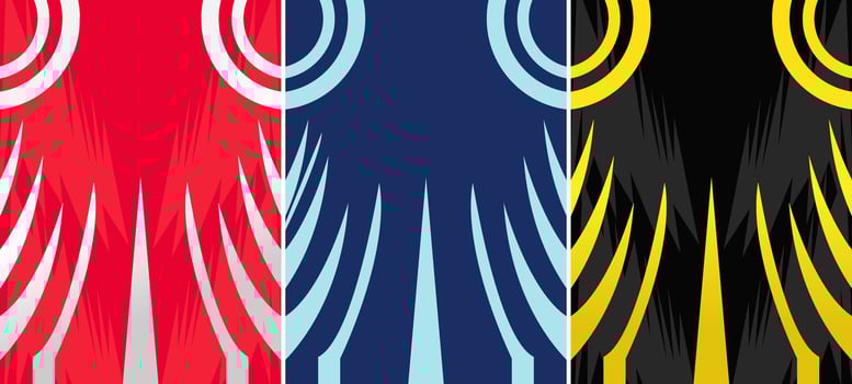 Abstract Background design for Sublimation Printing vector