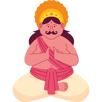 mahabali old king character png