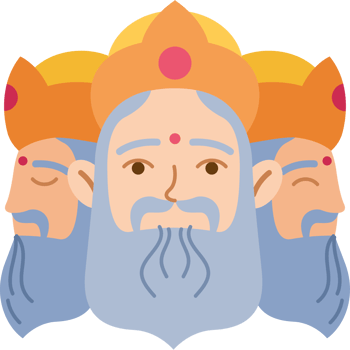 hindu god brahma cartoon png
