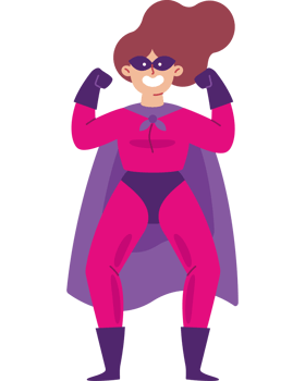 woman caped superhero flying png
