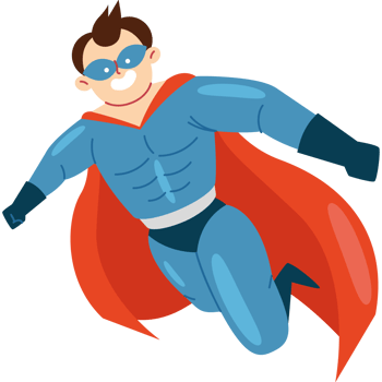superhero man caped flying png