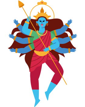 goddess kali maa character png