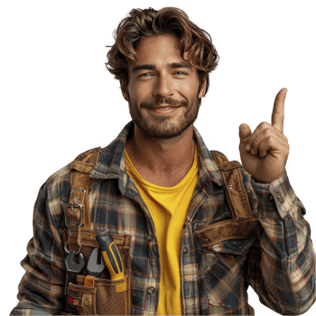 Young men wear casual shirt on transparent background png