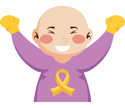 childhood cancer day festive png