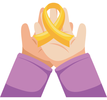 childhood cancer day campaign png