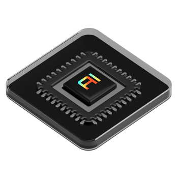 AI Chipset CPU 3D Icon png