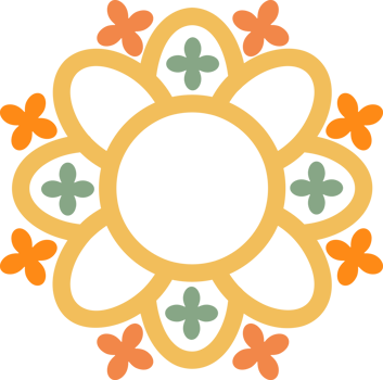 vivid flower petals pattern png