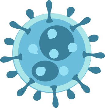 cells, microbe, virus cell icon png