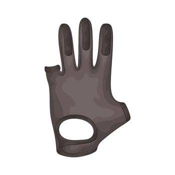 Illustration of archery gloves vector