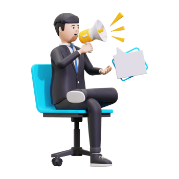 3d Employee Recruitment Illustration png