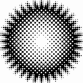 micro halftone pattern background , very smalls round spot shapes, vintage or retro graphic, vector