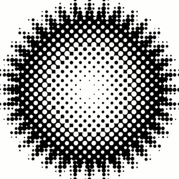 micro halftone pattern background , very smalls round spot shapes, vintage or retro graphic, vector