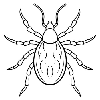 A tick on a white background vector