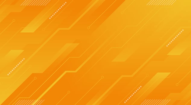 Orange Abstract Technology Futuristic Background. Modern abstract gradient background for poster template vector