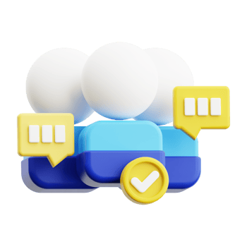 3d meeting icon. ideal for illustrating decision making process in business presentations and infographics png