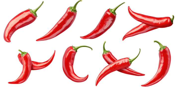 Colorful Array of Fresh Bell Peppers png