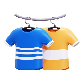 3d Drying Clothes icon. suitable for fashion and clothing related designs, product displays, laundry services, and organization templates png