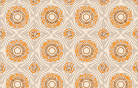 classic geometric african pattern vector
