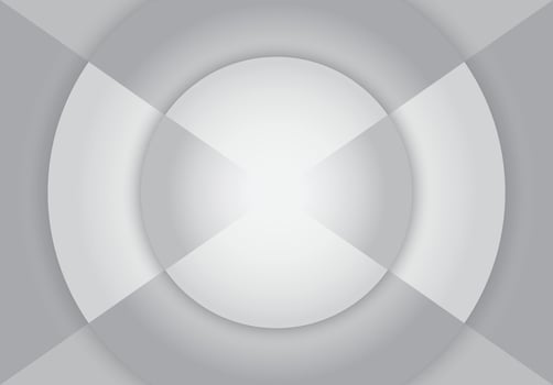 Background of tiered circles with patterns on the circles vector