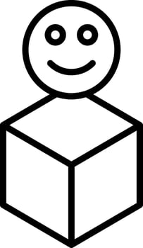 Box Icon Design Symbol vector