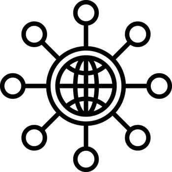 World Icon Design Symbol vector