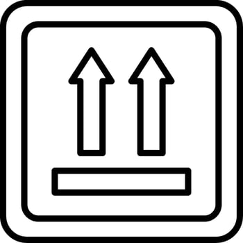Up Sign Icon Design Symbol vector