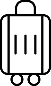 Luggage Icon Design Symbol vector