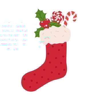 Christmas ornaments candy vector