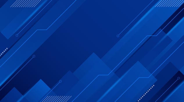 Blue Modern Digital Technology Geometric Abstract Background. For banners and cover backgrounds vector