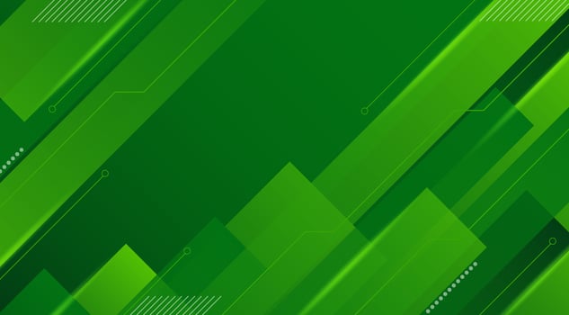 Green Modern Digital Technology Geometric Abstract Background. For banners and cover backgrounds vector