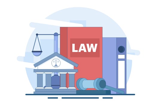 concept of law firm and legal services, lawyer consultant, law and justice, Lawyer, Legal aid, legal consultation in business and finance, Public legal consultation. flat illustration. vector