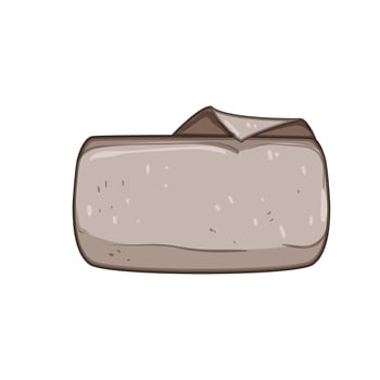 absorbent spa towel cartoon illustration vector