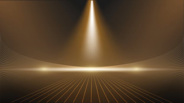 Black and Gold background abstract geometric shapes luxury design vector