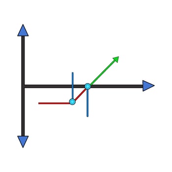 illustration of statistics vector