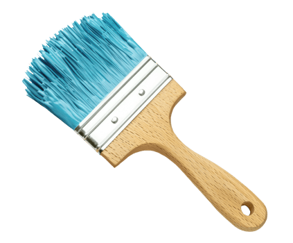 Blue Paint Brush png