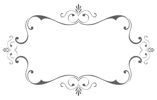 vintage frame lines baroque abstract pattern Rolled wooden lines on the floor, isolated png