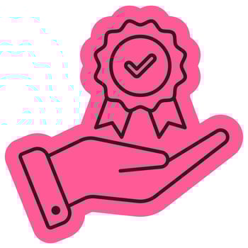 Integrity Check Icon vector
