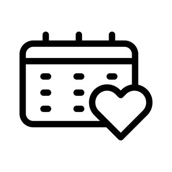 Love Calendar, Romantic Date, Event Management, Valentines Day Calendar png