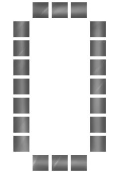 Digital clock-style number 0 png