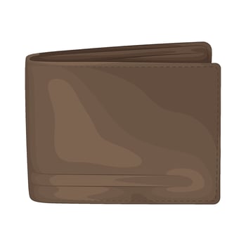 Illustration of wallet vector