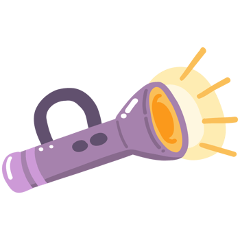 Flashlight cartoon illustration png