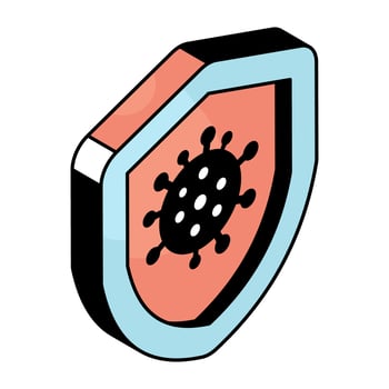 Premium download icon of covid protection vector