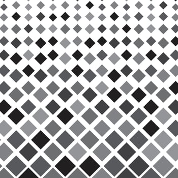 Vertical fading block pattern with geometric shapes. vector