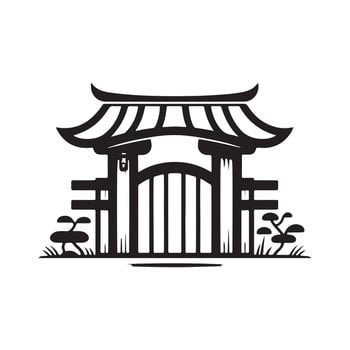 Sliding Gate Silhouette Vectors for Security, Privacy, and Outdoor Design